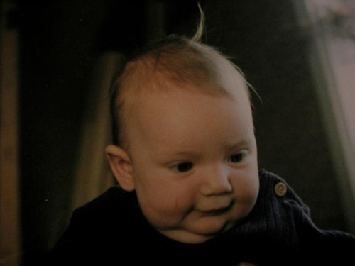 Hahaa ^^ jag var en riktig liten knubbis när jag va liten x'D