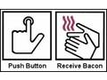 Push button recive bacon! Det skulle ändå vara härligt! :)