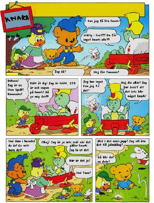 Dubbning av bamse...