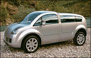 Citroën Crosser
Behövs det över huvud taget kommentarer till denna märkliga korsning? Vad är detta? En taxi för dvärgar?