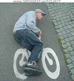 sjyst cykel, grabben