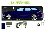 denna har jag gjort i paint.....det är en ny mondeo och en mustang