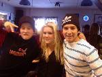 björn,fanny och jag :P