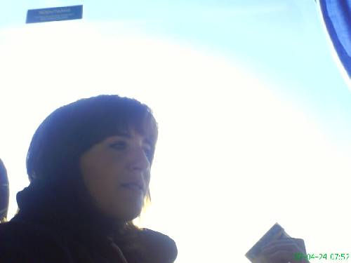 Lisa , Bussen :)