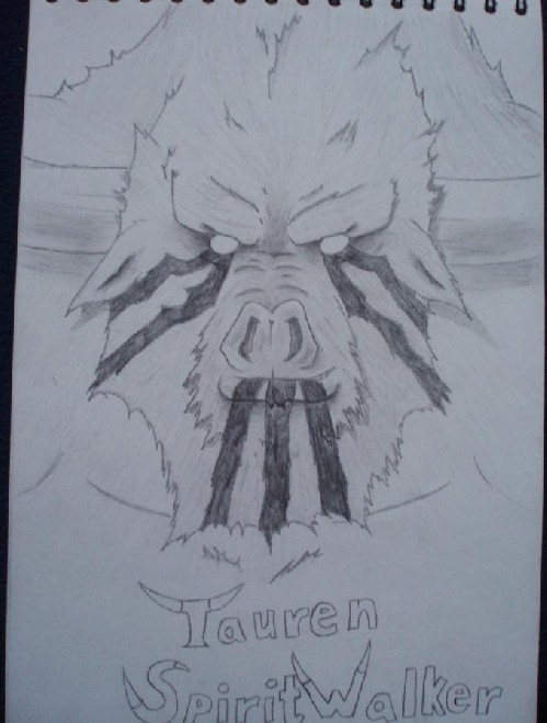 Tauren Spiritwalker, från wc3.