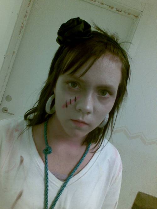 HAHA!! x) Jag på halloween festen