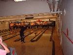 Bild på mig när jag spelar bowling.. Spareade den uppställnnignen ;)