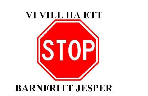 Håller du med, bli vän med mig så skapas en protestlista mot att det är för mycket BARN på Jesper.nu