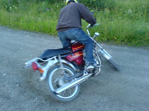 Det fanns en tid är man körde orginal.. klarde faktiskt mig ganska länge med orginal, bilden tagen för 2 veckor sedan!