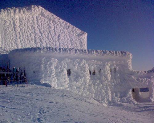 Uppe på Åre skutan