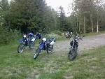 Midsommar, Alexanders, Kalles, och pelles moppar.