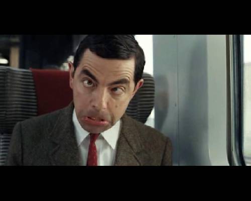 Mr.Bean , denna bild är från filmen mr.Bean's holiday :)