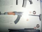 min soft air gun (ak 47)