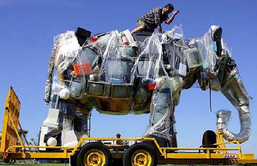 Hemmagjord Elefant
