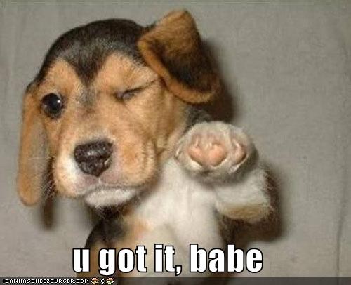 U got it! ;)