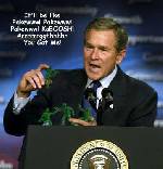 Bush har tråkigt