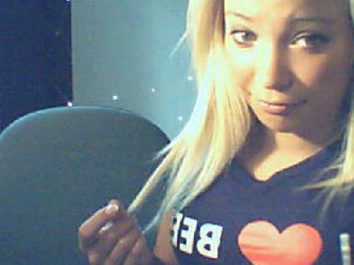 Bild av blondinen