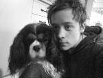 jag och min älskade hund