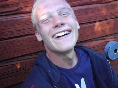 jag i k-hamn i början av sommarn