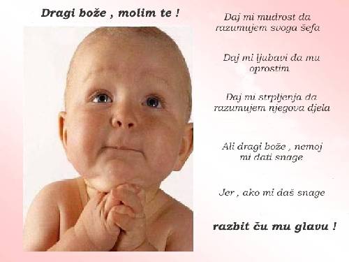 mala beba se moli bogom!!... bas slatkoo ;)