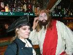Halloween makerad! jag är jesus :P