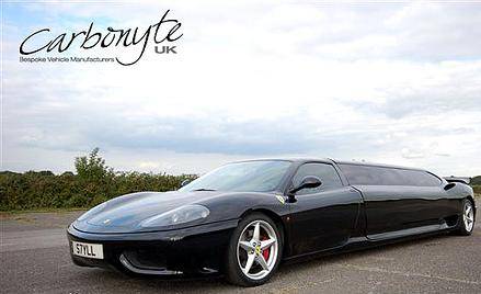 ferrari limousine.