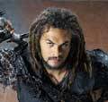 Ronon Dex från samma serie som Sheppard,