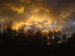 plåtade himmlen.