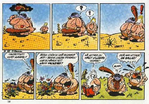 Herman äter grönsaker...