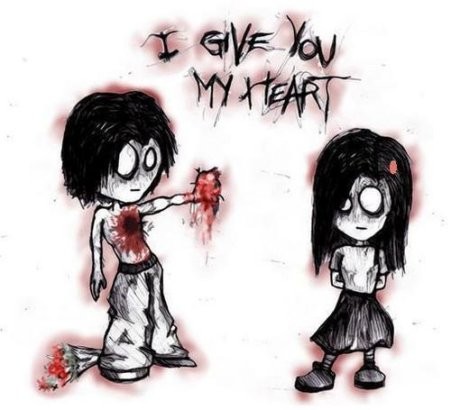 I give my heart to you !