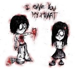 I give my heart to you !