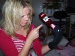 Nono! Inte alkohol så här dags! ( Hade typ redan druckit 5 st ) xD