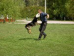 skydds träning med RKP =D