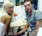jag och kim i kim´s skola:)