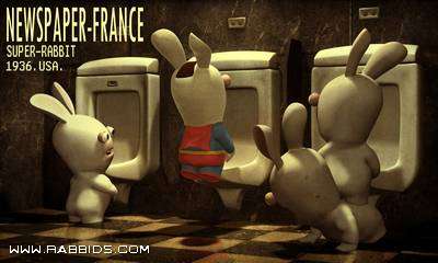 superman rabbids