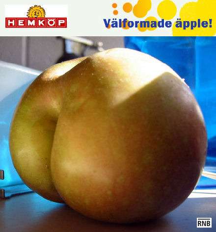 Det äpplet ser gott ut :)