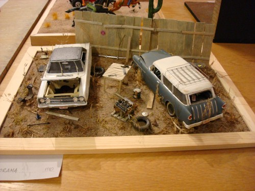 Vann 1:a priset i diorama