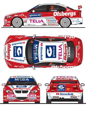 Thed Björks stcc bil 10/11