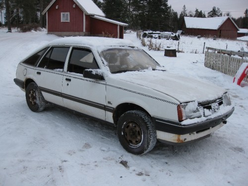 Bonnrallybilen i det kalla Februari