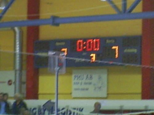 Slutresultat 2-7. Davidsson gjorde Hat-trick