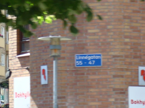 Samma gata som jag bor fast i göteborg