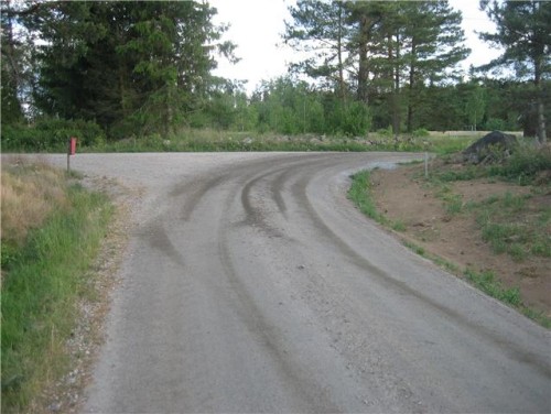 Häftig sladd