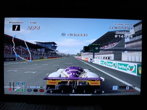 GT4: 24h race. Tog 50h totalt