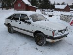 Bonnrallybilen i det kalla Februari