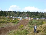 Motorcross-tävling i Ljungby.