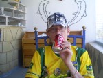 Gott med en Coca Cola