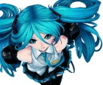 Våldigt fin bild av Miku Hatsune