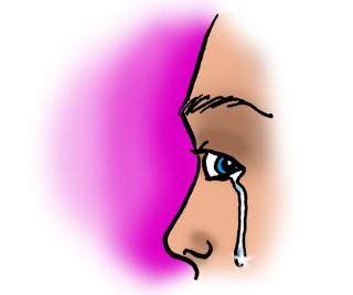 Jag gråter en tår som blänker av kärlek och lycka allt som en gång var min tur gråter jag nu ut.  Allt som fått mig att le försvinner med en ända tår.. jag känner hur hatet växer i mig jag vill bara skricka nej... du lovade mig att inget ont skulle hända men ändå så ligger jag här i min säng och gråter den som jag var förut är nu borta fängslad i mörkrets djup.. den delen i mig som du aldrig lät komma ut den visade sig nu. det onda leendet på mina läppar kunde få vem som helst att darra av skräck tänk att du lovade att aldrig lämna mig men du gjorde det och det var med min bästa vän.. jag såg dig le med henne jag såg dig kyssa hennes kind jag tänkte va är det med mig jag vet att du aldrig skulle gilla någon som mig... jag var mörk och dyster nästan utan hopp sen dök du upp och mitt hjärta började dunka igen.. jag kände glädje och kärlek men sen krosa du den med din fot.
Nu känns det som om jag inte har någon själ nej inte alls jag vill inte skratta jag vill inte le ingen bryr sig och tur är väll det... det ända jag gör för att glömma dig är att plåga den som faktis riktigt älskar mig han gör det mesta för mig .. han är snäll och glad och ja helt underbar... tänk om jag faktis gillat honom hella tiden men blev blind av dig?  jag tänker en stund sen går jag till dig och säger   3 små ord dom är inte störst i världen men för mig har dom den största inbörden dom orden var: JAG HATAR DIG! tänk all min ilska färsvann och jag gick glad och lycklig hem igen.. jag ligger på min säng och tänker : tänk om jag aldrig mött dig då skulle jag aldrig insett att jag älskar någon annan än dig.. sen sommna jag in i drömmarna värld och ingen mer otäckdrömm för mig nej för jag har insett att min mardrömm det var du...