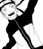Naruto Shippuuden, gjord med PS