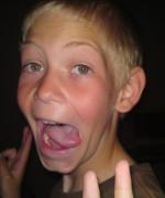 Bild av gangsterman
